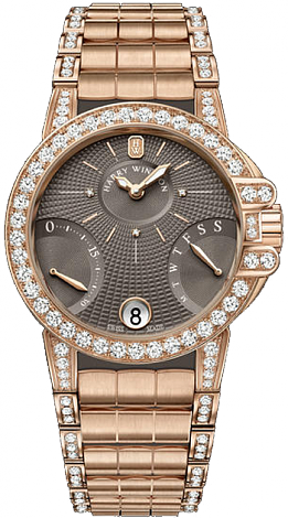 Review Replica Harry Winston Ocean Biretrograde 36mm OCEABI36RR025 watch